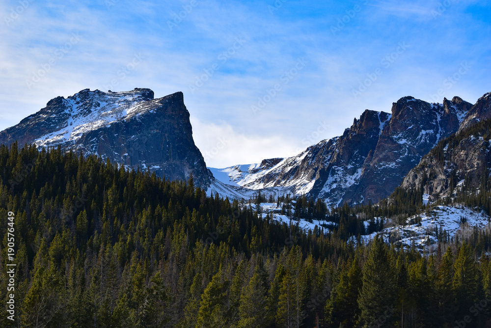 Obraz premium Rocky Mountain National Park