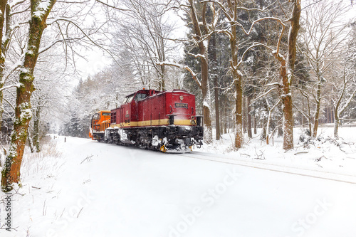 Steam train on the way to Brocken