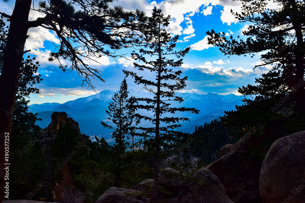 Obraz premium Rocky Mountain National Park