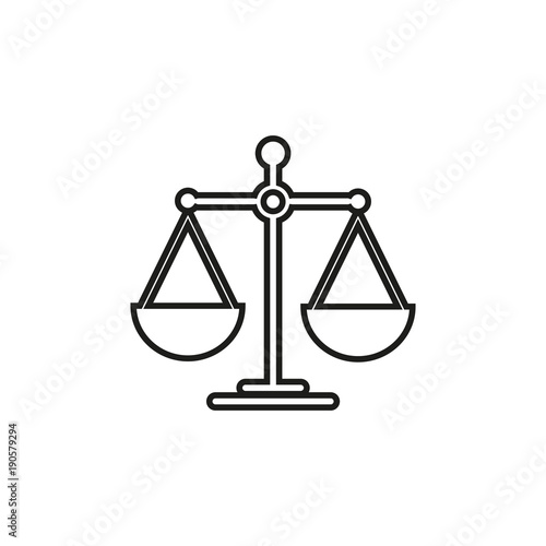Scales for balance icon