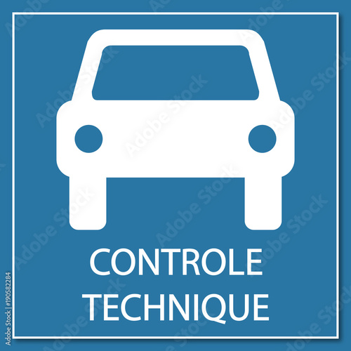 Logo contrôle technique.