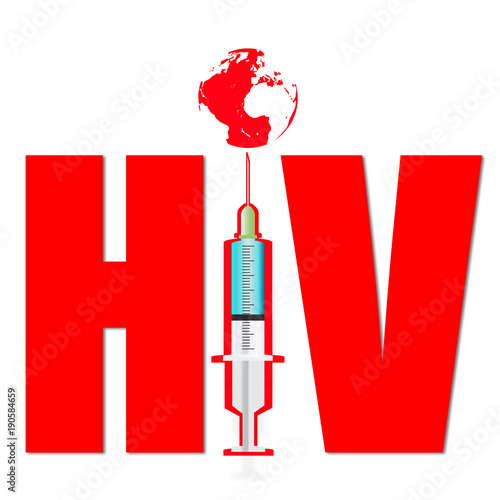 HIV - Global Awareness Concept