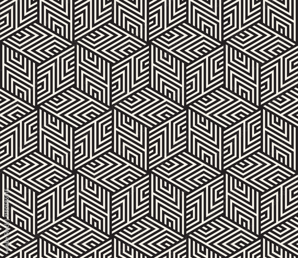 Vector seamless pattern. Modern stylish abstract texture. Repeating geometric tiles Vector seamless pattern. Modern stylish abstract texture. Repeating geometric tiles