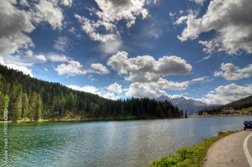 Misurina lake (Iyaly - Dolomites) photo