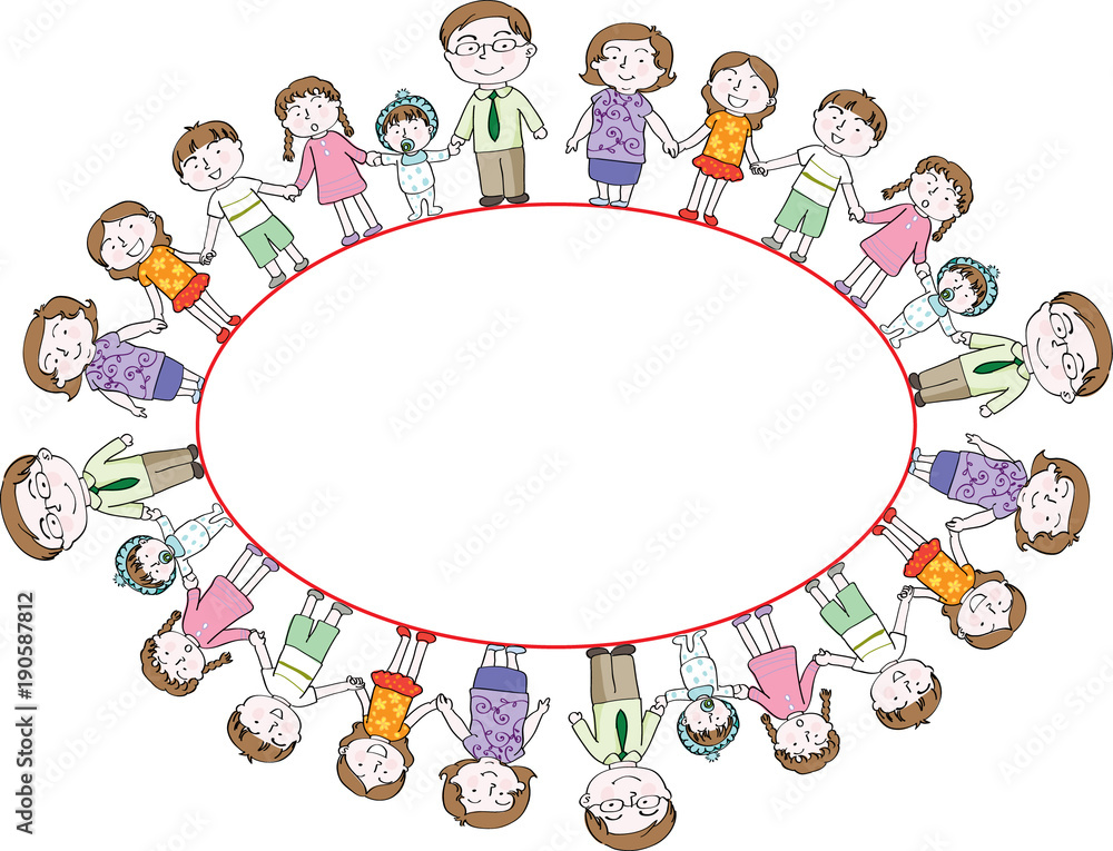 happy family background