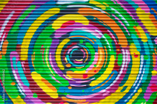 colourful spiral