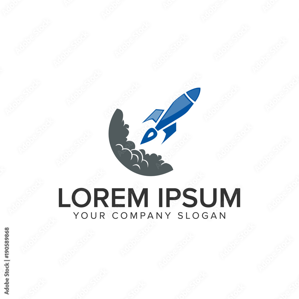 launch rocket logo launch rocket logo