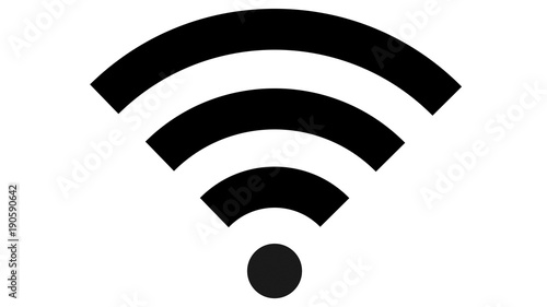 wifi symbol logo black