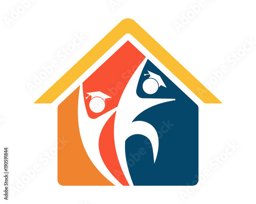 education scholar house education scholarship image vector icon logo symbol