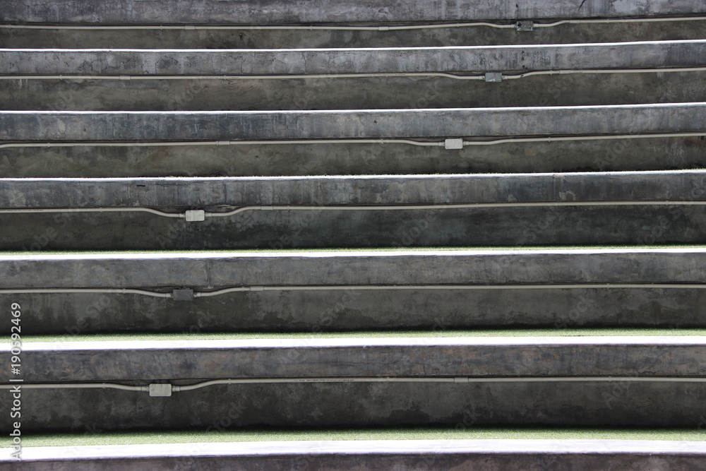 Step of mortar staircase or amphitheater seat, Tiers of seats for spectators to the central space. Step of mortar staircase or amphitheater seat, Tiers of seats for spectators to the central space.