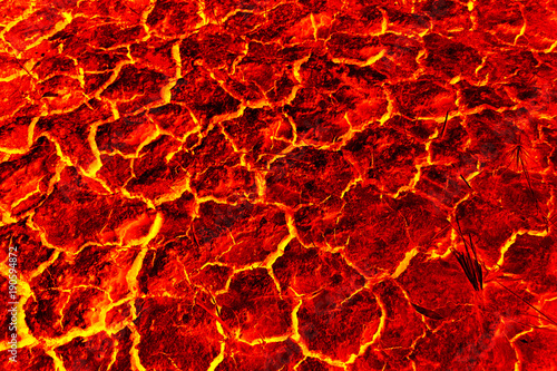 red lava texture background