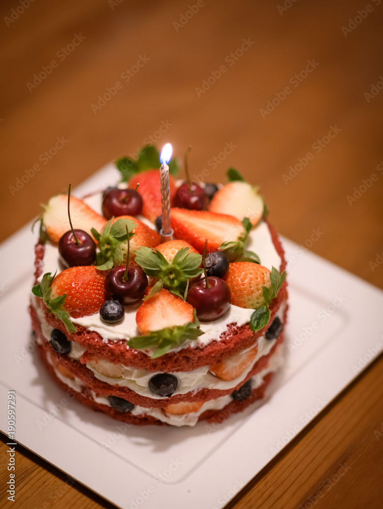 The Delicious fruit cake