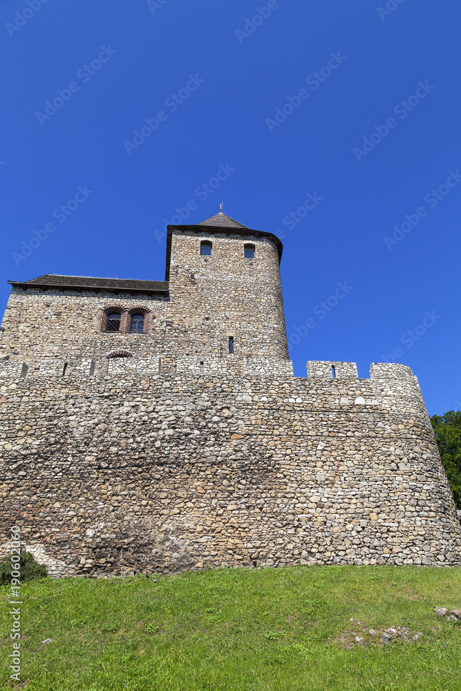 Medieval gothic castle, Bedzin Castle, Upper Silesia, Bedzin, Poland. Medieval gothic castle, Bedzin Castle, Upper Silesia, Bedzin, Poland.