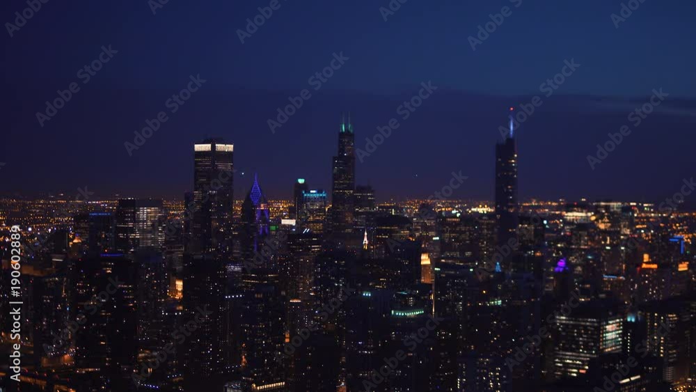 custom made wallpaper toronto digitalCity Night Aerial