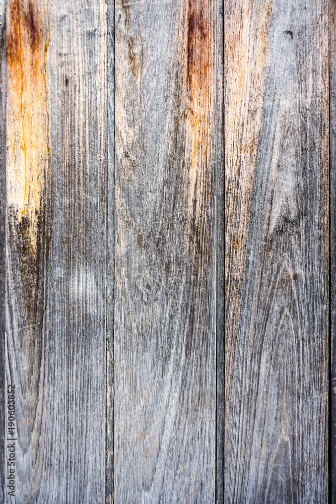 Naklejka premium Wood details in ancient citadel doors in Chiang Mai, Thailand