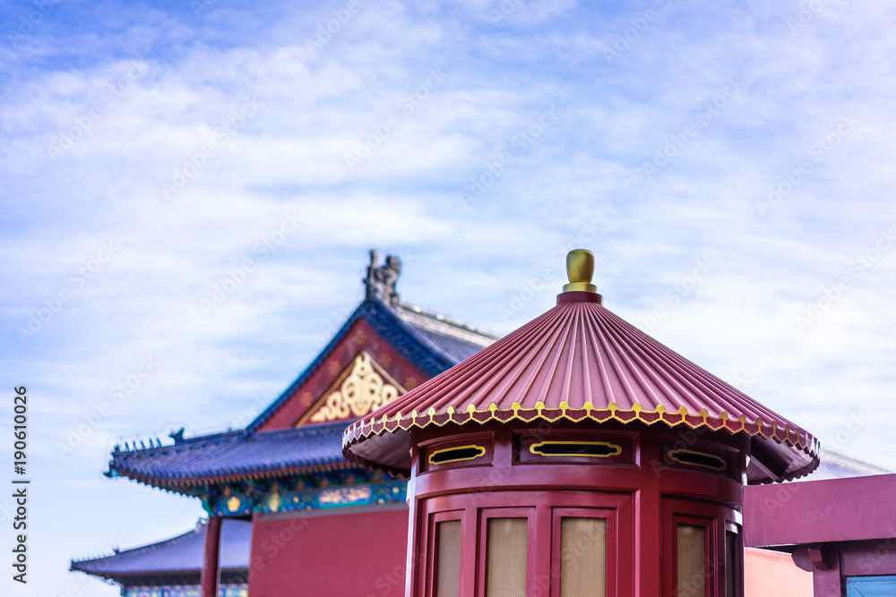 Temple of Heaven scenary in beijing ,China