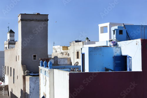 Roofs in the medina of Essaouira