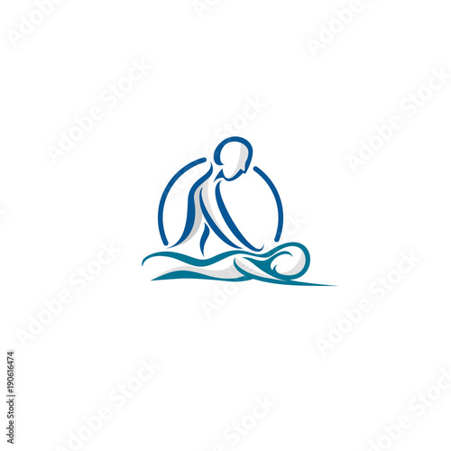 Body Spa Centre icon vector illustration