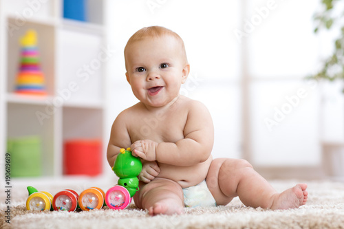 Cute little caucasian boy 8...