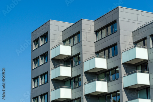 Building with balcony