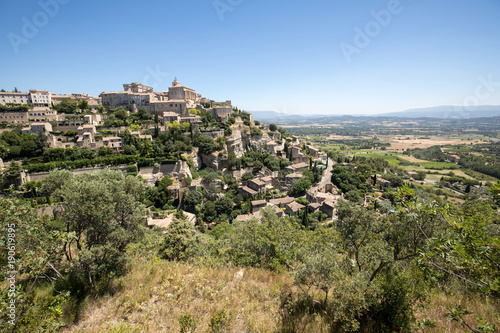 Medieval hilltop town of Gordes. Provence. France.