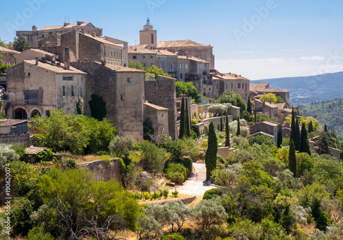 Medieval hilltop town of Gordes. Provence. France.