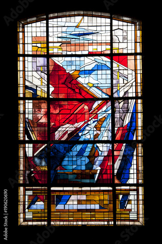 Wallpaper Mural Blois; Vitrail de l'église saint Vincent de Paul, , Loir et Cher, Centre Val de Loire, France Torontodigital.ca