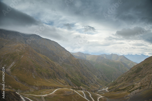 Dangerous road in Tusheti