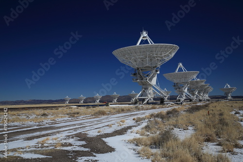 Fotografía Very Large Array satellite dishes t in New Mexico, USA
