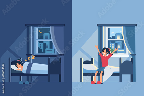 day and night