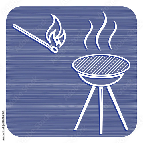 The barbecue icon