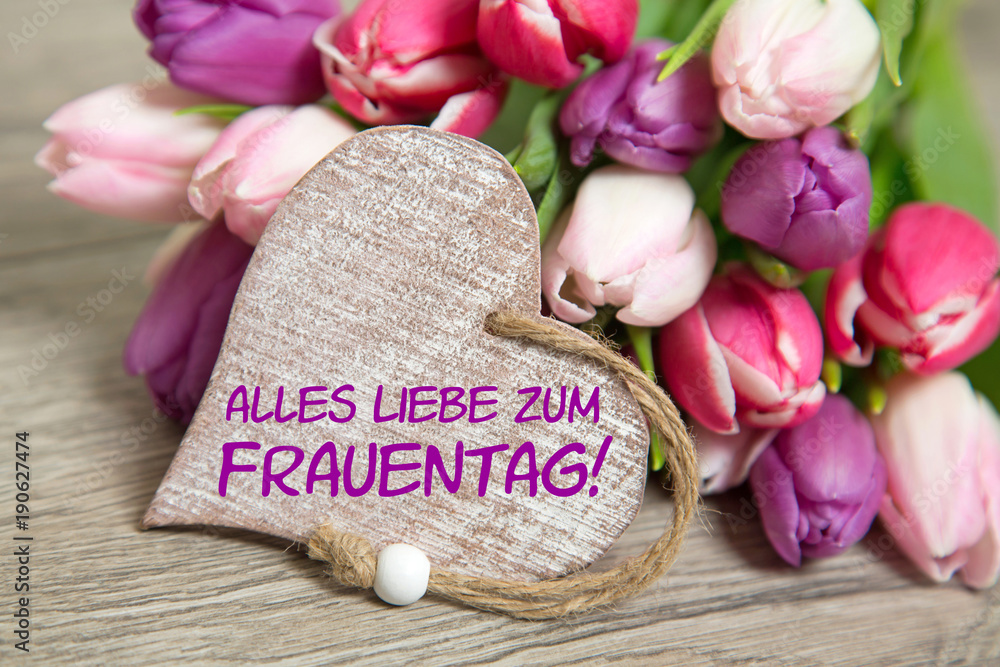 Alles Liebe zum Frauentag! StockFoto Adobe Stock