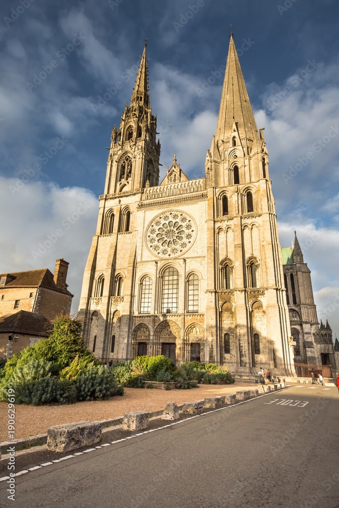 Obraz premium Cathédrale Notre-Dame de Chartres