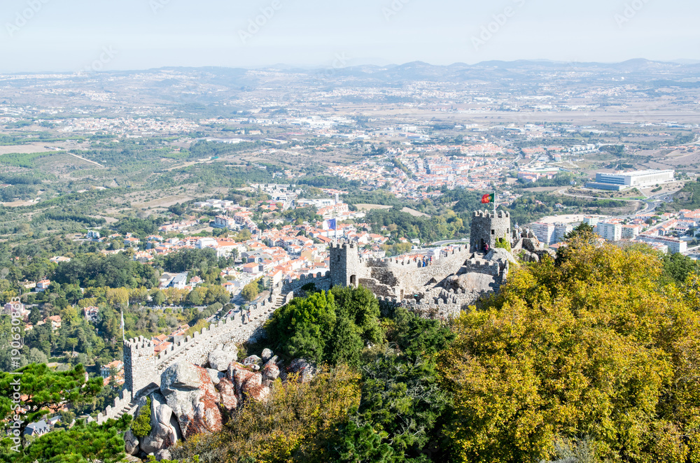 Fototapeta premium Panoramic castle