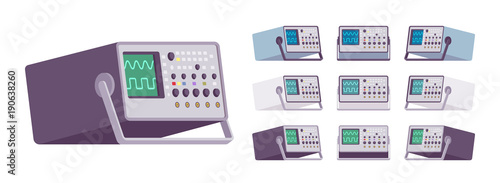 Oscilloscope device set