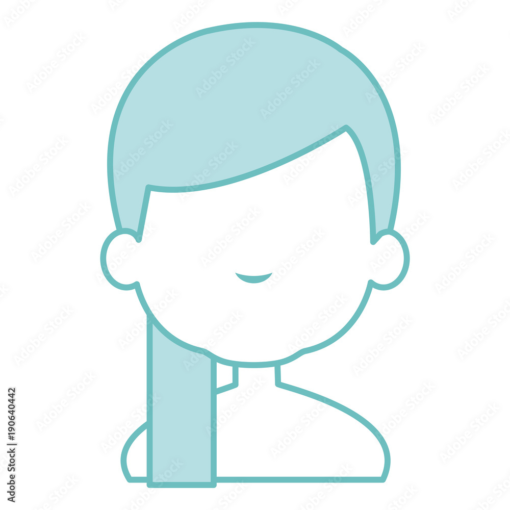 cute and little girl shirtless vector illustration design
