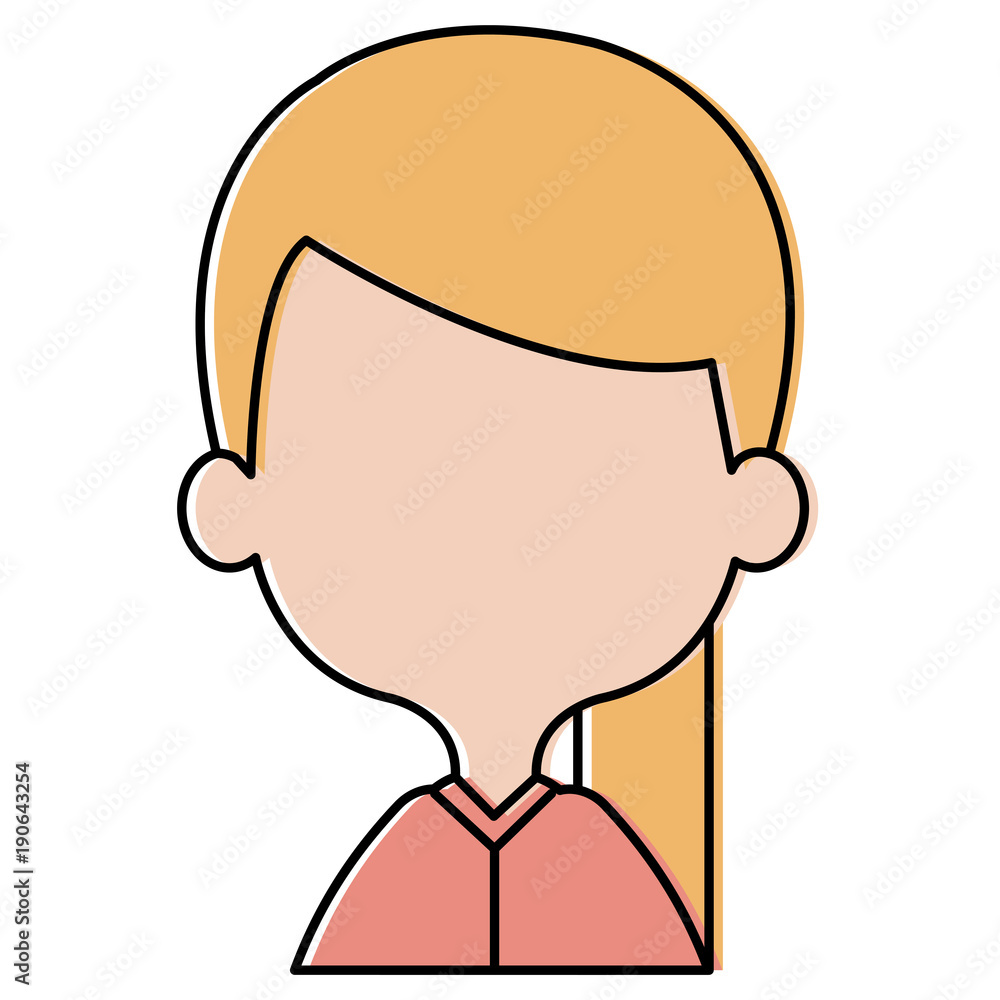 cute and little girl vector illustration design cute and little girl vector illustration design