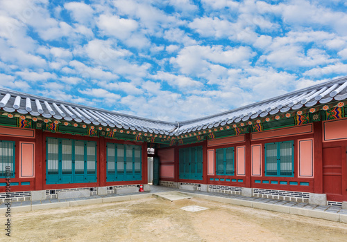 Gyeongbokgung, Palace grounds in Seoul, South Korea. © Rakchat