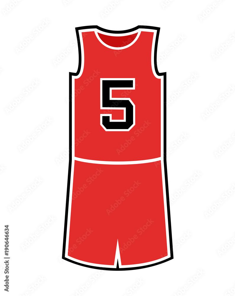 Obraz premium basket uniform illustration