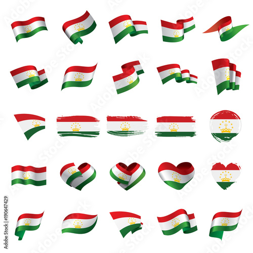 Free Download Tajikistan flag, vector illustration - GFXLoad