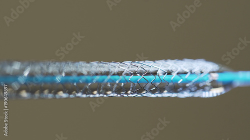 Konstfotografi Test of a medical stent