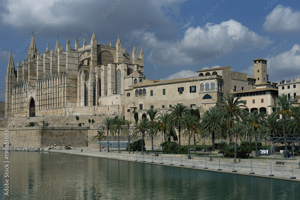 St Mary's Cathedral the main Church of Palma de Mallorca