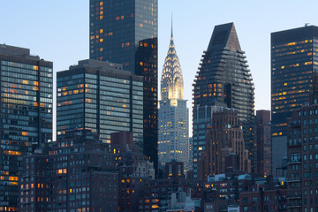 Fototapete Manhattan Midtown Manhattan Skyline am Tag  © Jose Luis Stephens