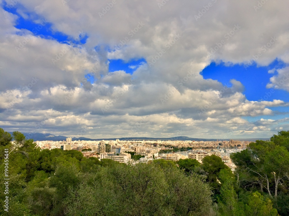 Landscape of Palma de Mallorca