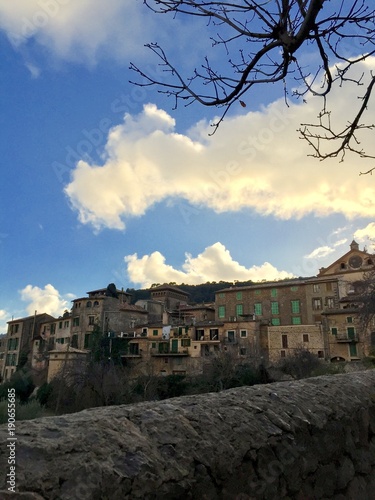 Obraz na płótnie Landscape of Valldemossa in Mallorca w salonie
