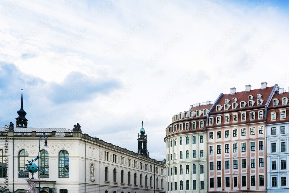 Obraz premium antique building view in Dresden, Germany