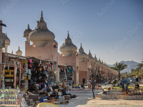 Fényképezés Market with onion domes in Sharm El-Sheikh Sinai