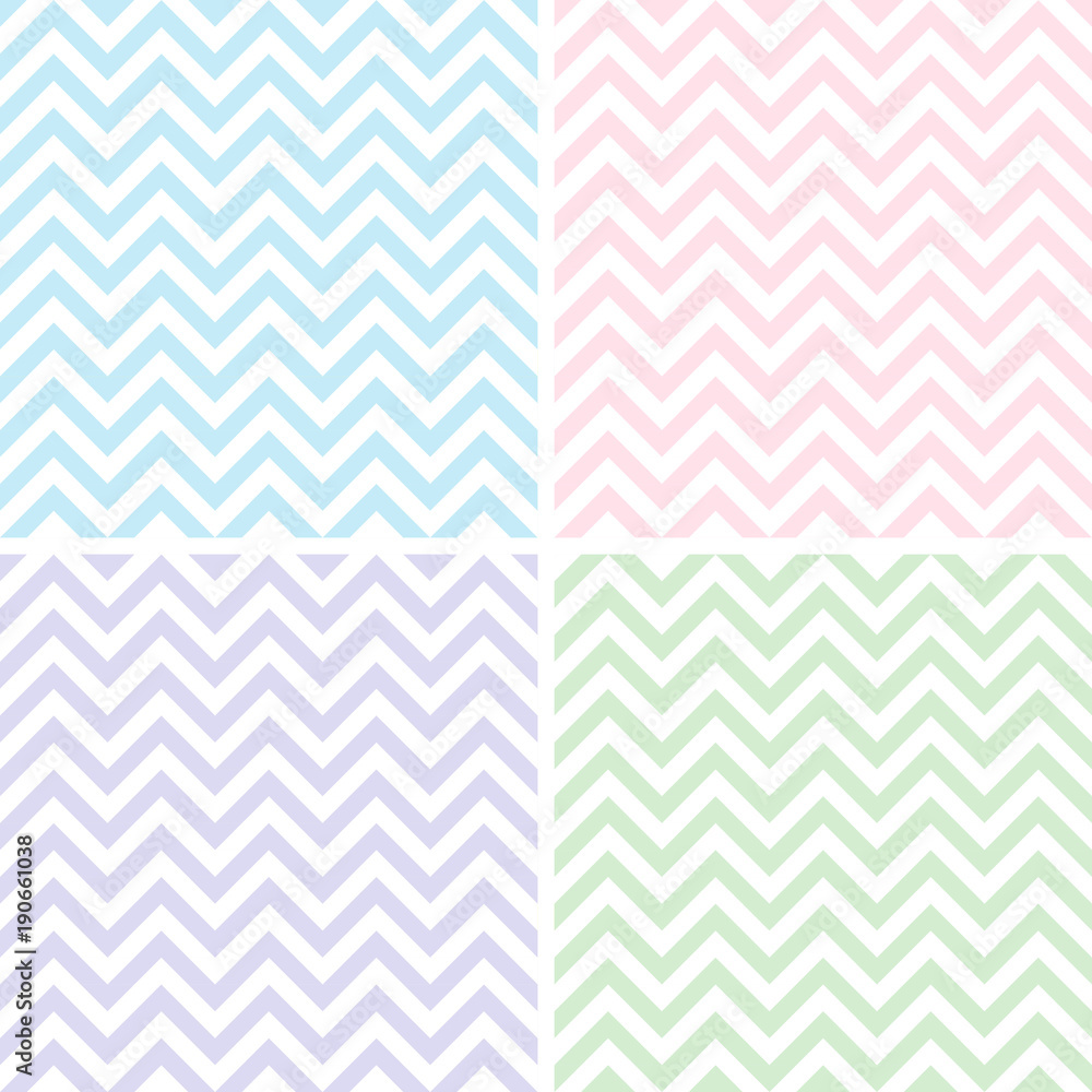 Pastel retro different vector patterns. Pastel retro different vector patterns.
