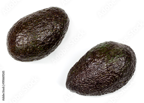 Wallpaper Mural avocado on white background Torontodigital.ca