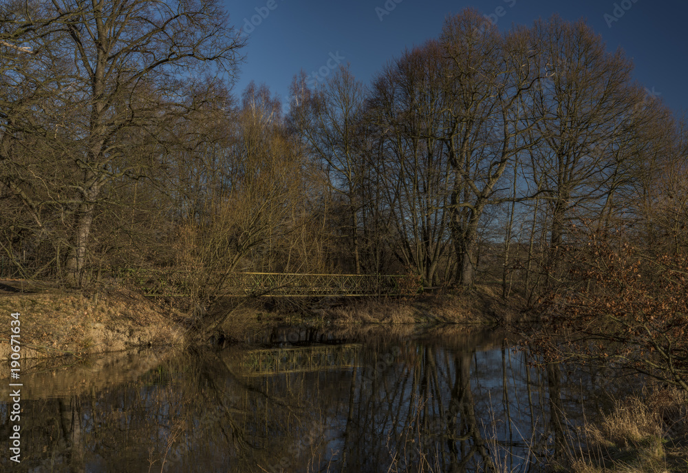 Bridge for biker near Malse river